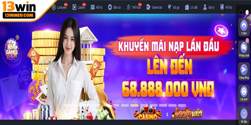 Đăng ký 13win diễn ra nhanh chóng và thuận tiện mỗi ngày