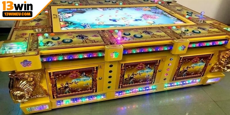 Máy bắn cá là thiết bị dùng để chơi ở các siêu thị hay trung tâm thương mại